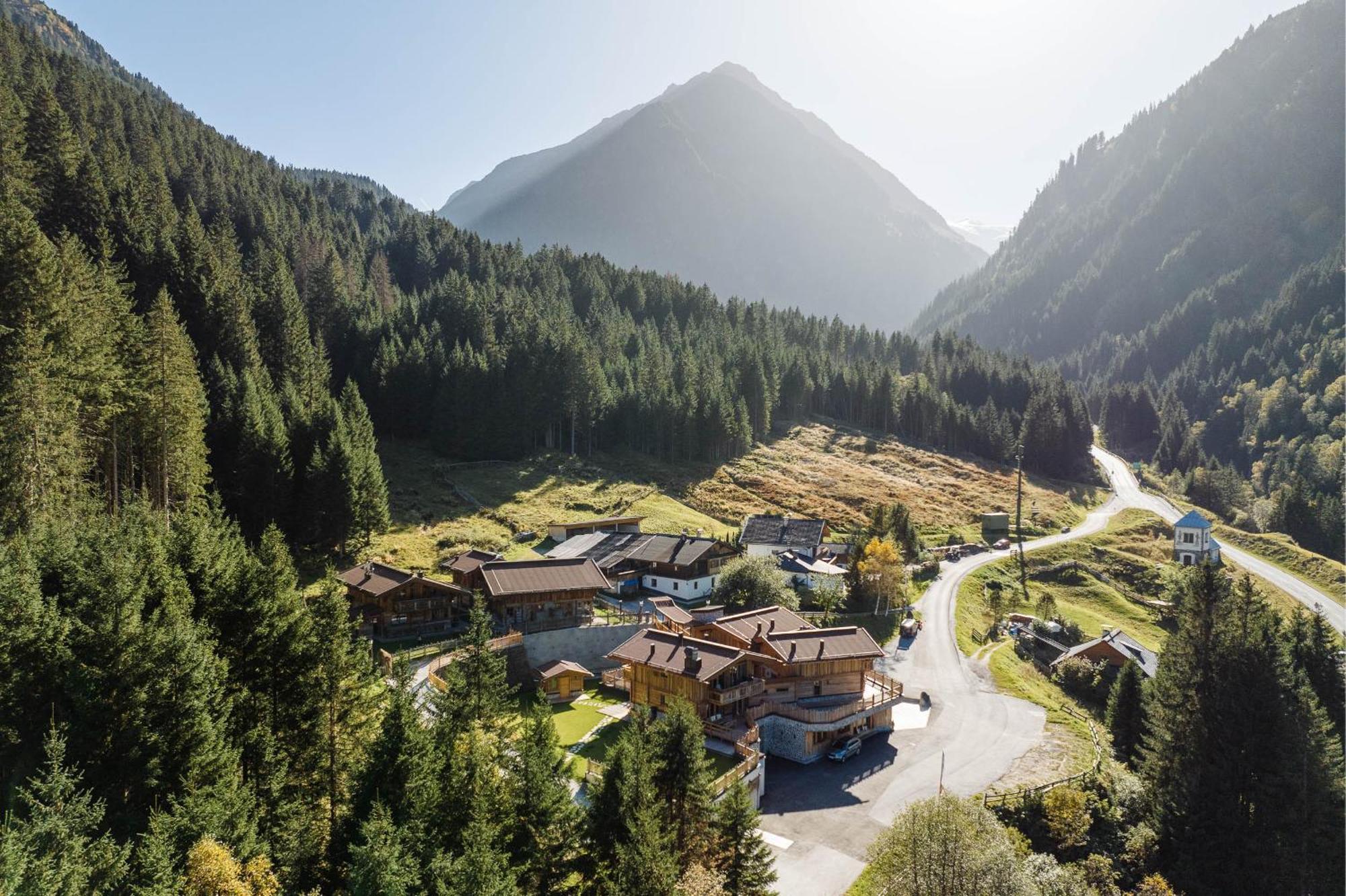 Вилла Gletscher-Chalet Stubai Нойштифт-им-Штубайталь Экстерьер фото