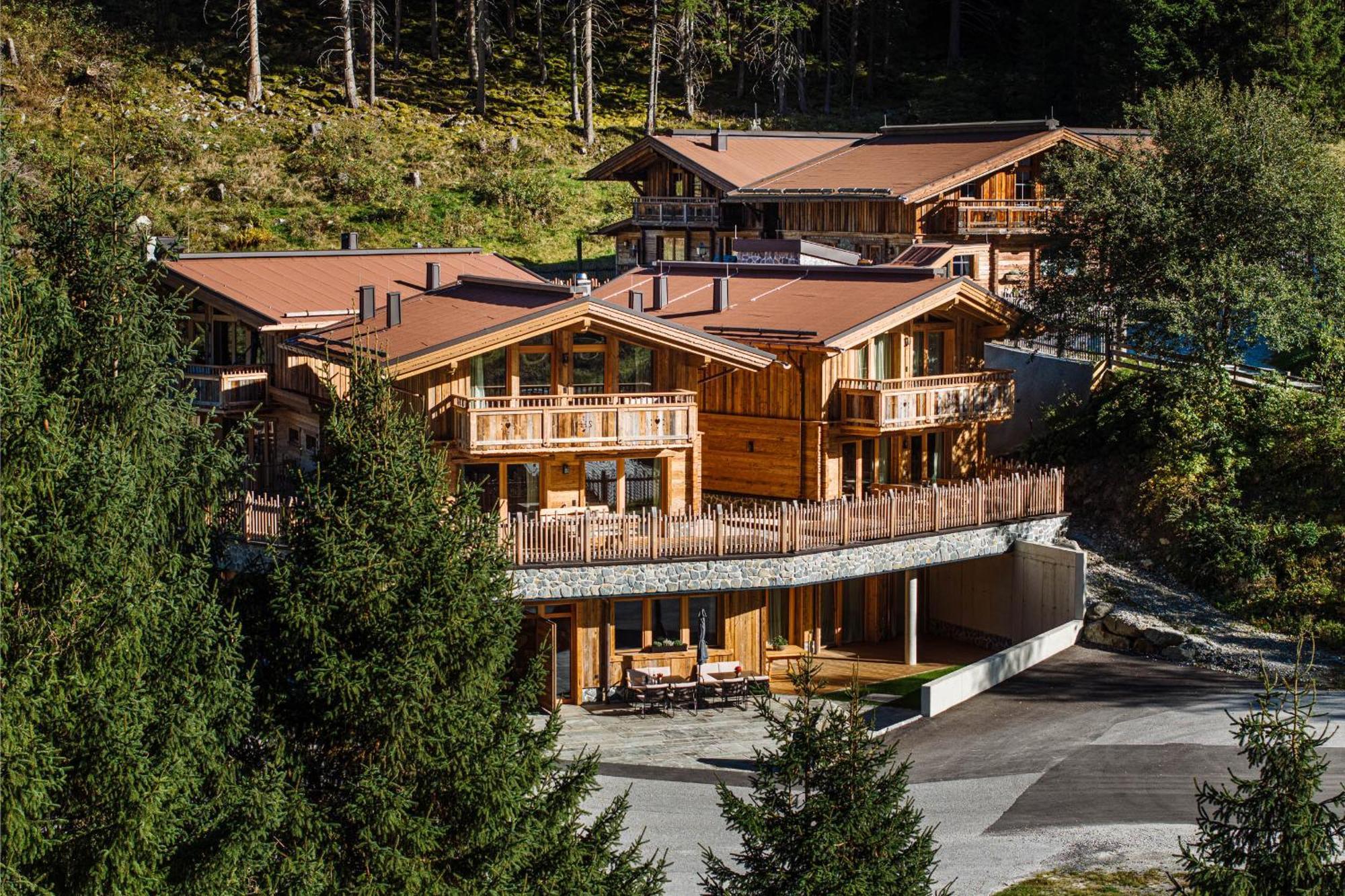 Вилла Gletscher-Chalet Stubai Нойштифт-им-Штубайталь Экстерьер фото