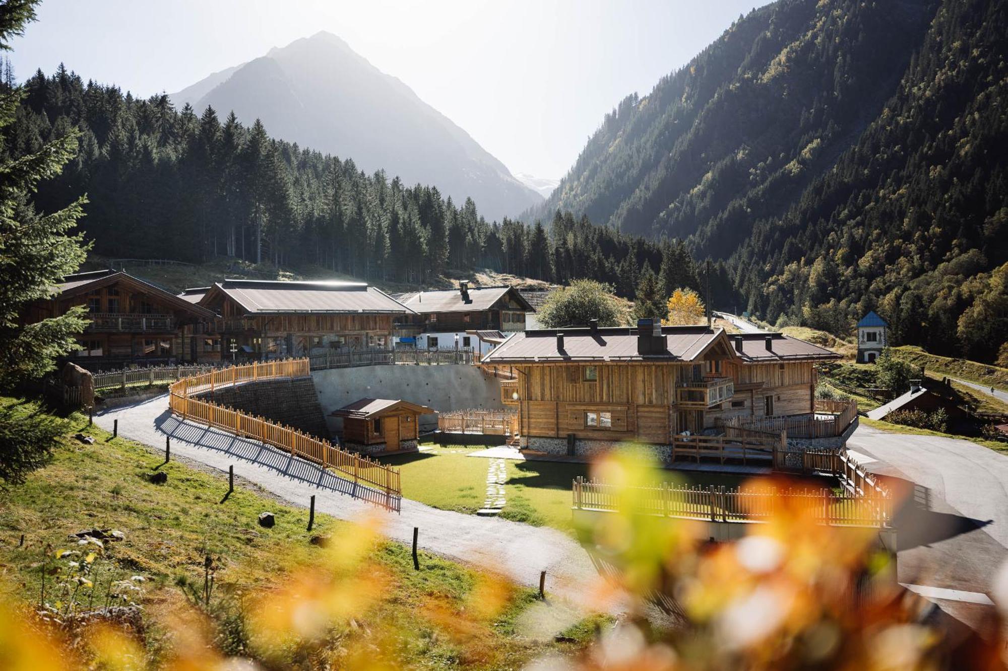 Вилла Gletscher-Chalet Stubai Нойштифт-им-Штубайталь Экстерьер фото