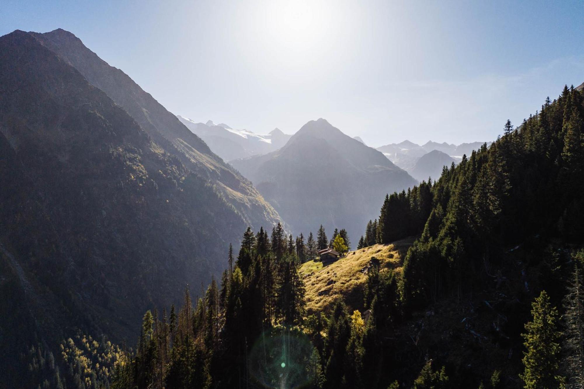 Вилла Gletscher-Chalet Stubai Нойштифт-им-Штубайталь Экстерьер фото