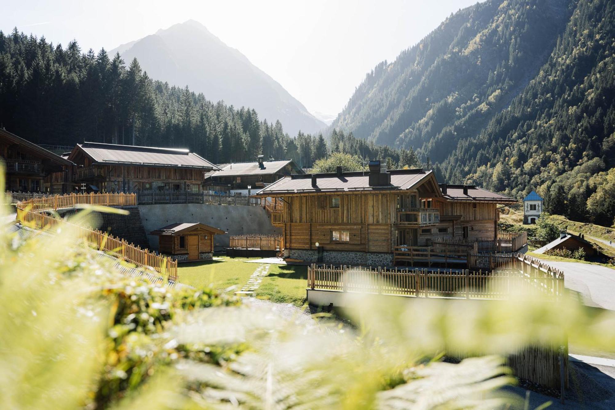 Вилла Gletscher-Chalet Stubai Нойштифт-им-Штубайталь Экстерьер фото