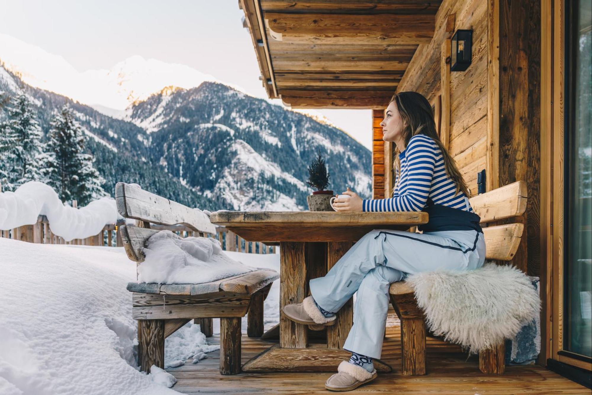 Вилла Gletscher-Chalet Stubai Нойштифт-им-Штубайталь Экстерьер фото